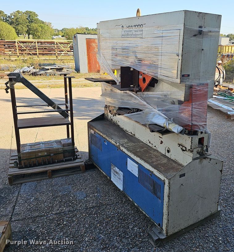 image for item EK0844 Mubea HIW 1000  iron worker