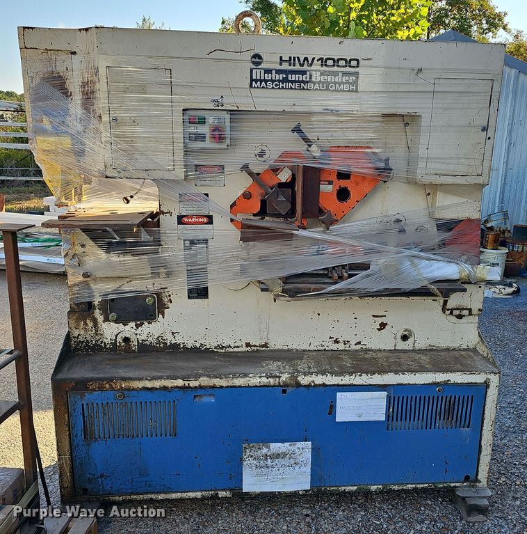 image for item EK0844 Mubea HIW 1000  iron worker