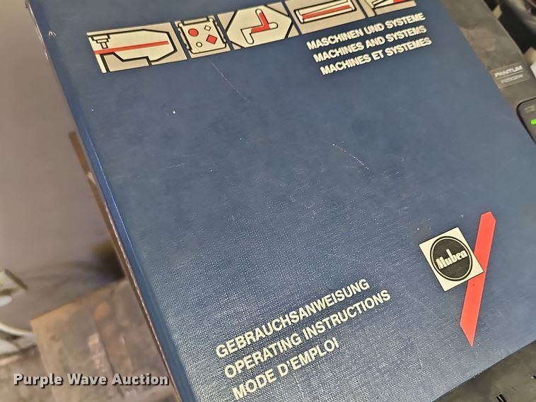 image for item EK0844 Mubea HIW 1000  iron worker