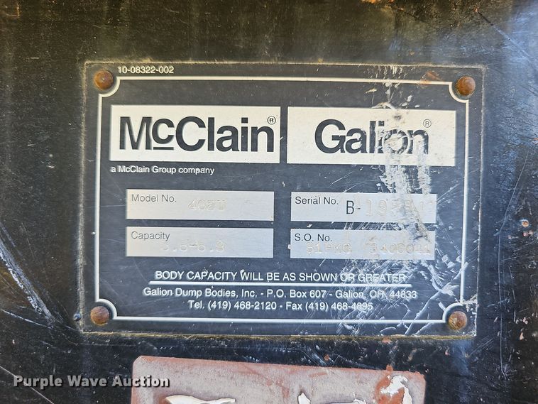 image for item EK0885 2003 International 4300 dump truck