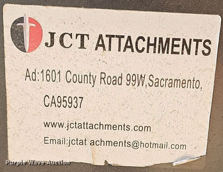 image for item EK0892 JCT skid steer broom