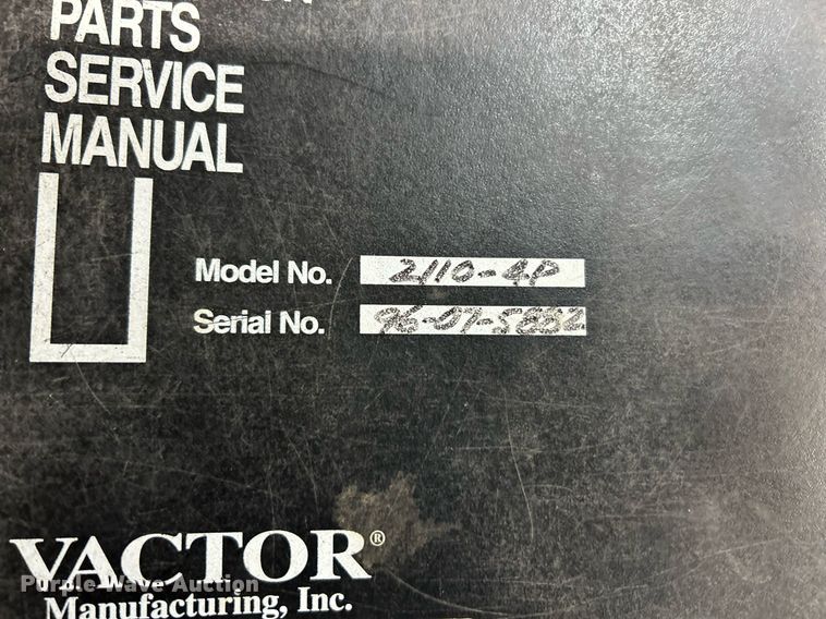 image for item EK3326 1997 International  4900 sewer jetter truck