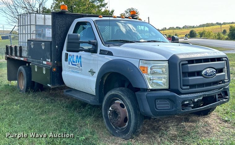 image for item EK3364 2013 Ford F450 Super Duty XL flatbed truck