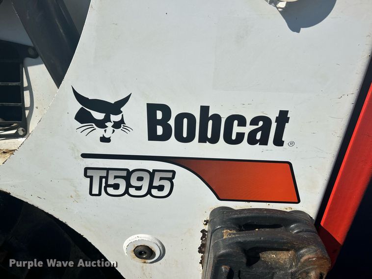 image for item EK3417 2019 Bobcat T595 tracked skid steer loader