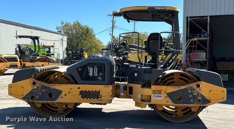 image for item EK3444 2017 Volvo DD120C double drum vibratory roller