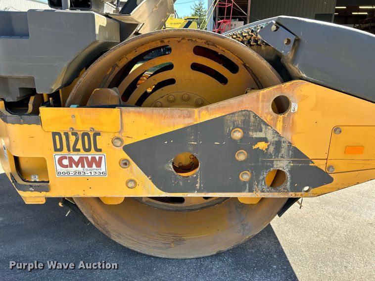 image for item EK3444 2017 Volvo DD120C double drum vibratory roller