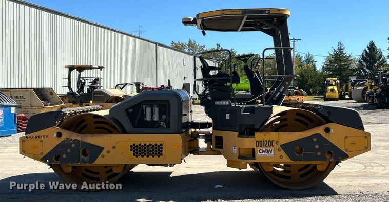 image for item EK3445 2017 Volvo DD120C double drum vibratory roller