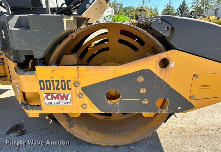 image for item EK3445 2017 Volvo DD120C double drum vibratory roller
