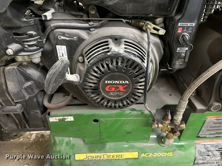 image for item EN0010 John Deere  AC2-20GHS air compressor
