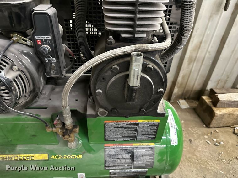 image for item EN0010 John Deere  AC2-20GHS air compressor