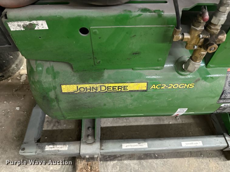 image for item EN0010 John Deere  AC2-20GHS air compressor
