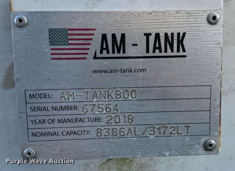 image for item EN0013 2019 Am-Tank 800 fuel tank 