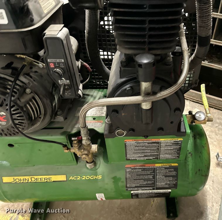 image for item EN0014 John Deere  AC2-20GHS air compressor