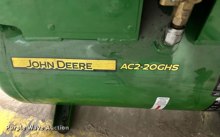 image for item EN0014 John Deere  AC2-20GHS air compressor