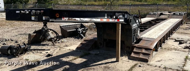 image for item EN0029 2006 Load King lowboy equipment trailer