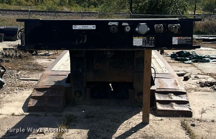 image for item EN0029 2006 Load King lowboy equipment trailer