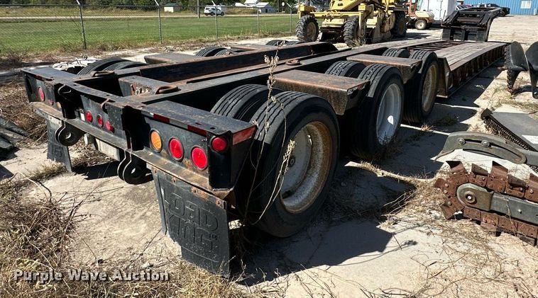image for item EN0029 2006 Load King lowboy equipment trailer