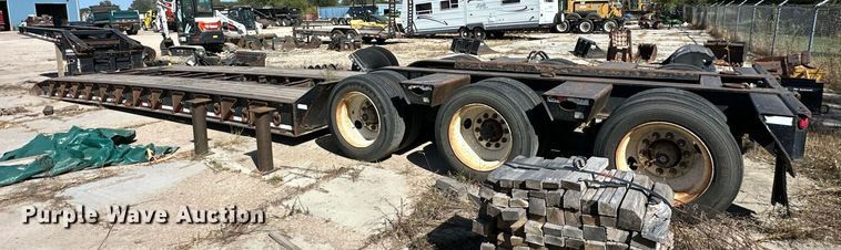 image for item EN0029 2006 Load King lowboy equipment trailer