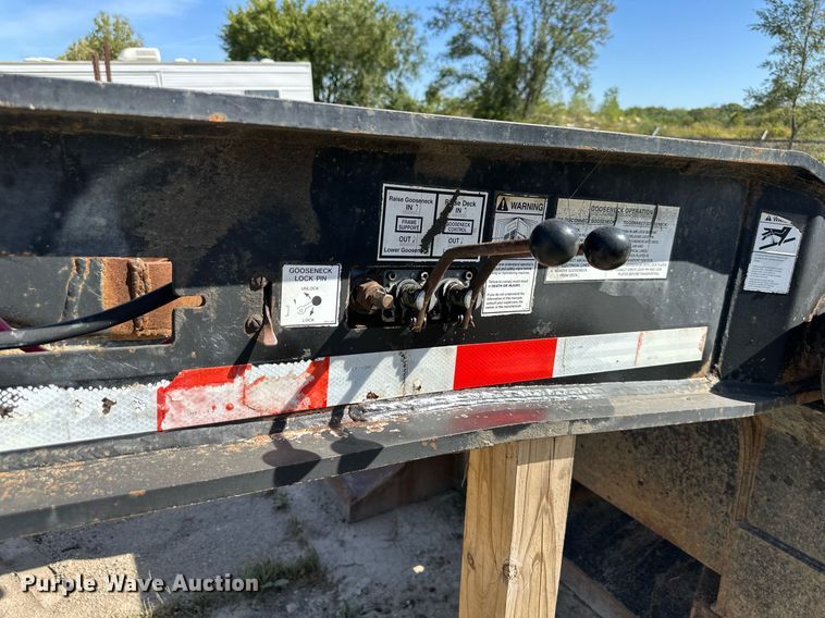 image for item EN0029 2006 Load King lowboy equipment trailer