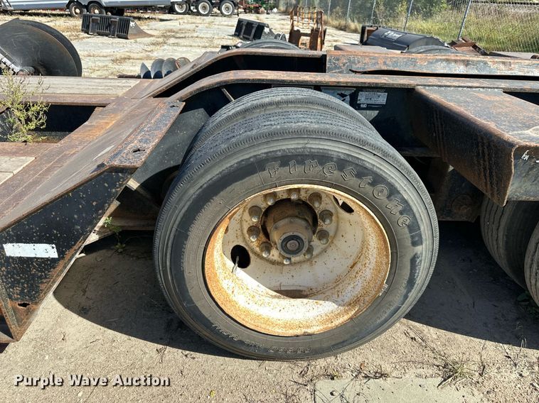 image for item EN0029 2006 Load King lowboy equipment trailer