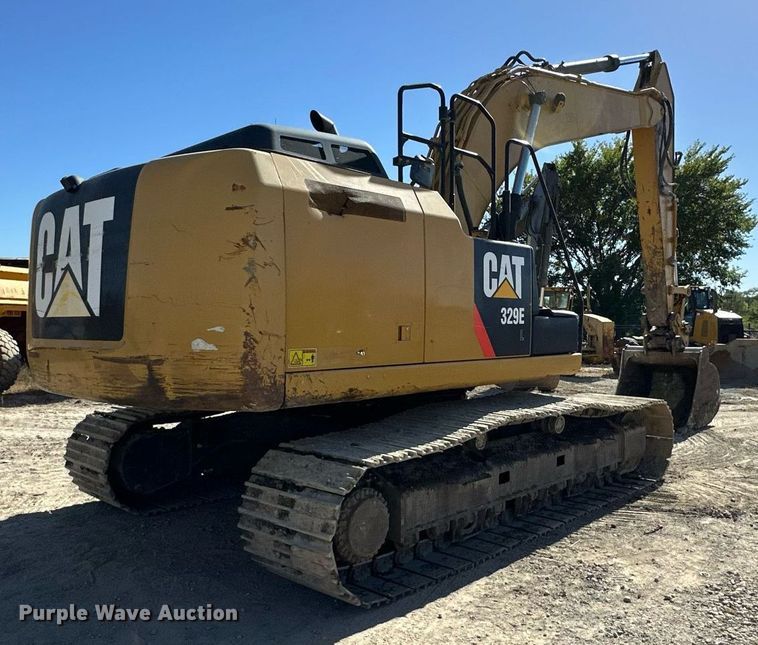 image for item EN0030 2014 Caterpillar  329EL excavator