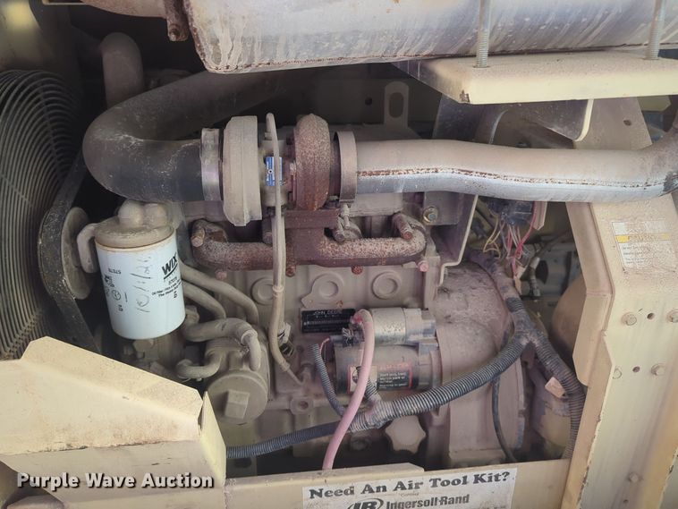 image for item EQ2262 2008 Doosan P185WJD air compressor