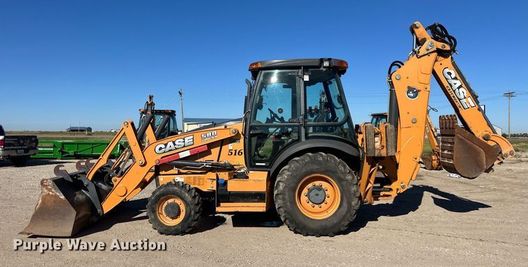 image for item ER8013 2015 Case 580 Super N backhoe