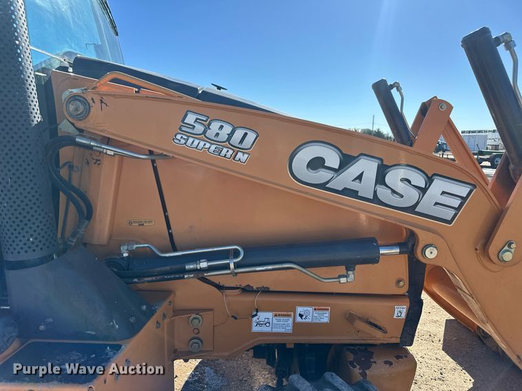 image for item ER8013 2015 Case 580 Super N backhoe