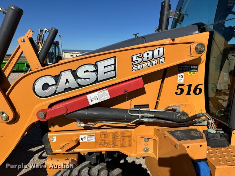 image for item ER8013 2015 Case 580 Super N backhoe