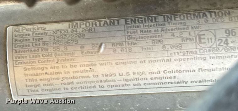 image for item IE9150 1999 JCB 185 skid steer loader