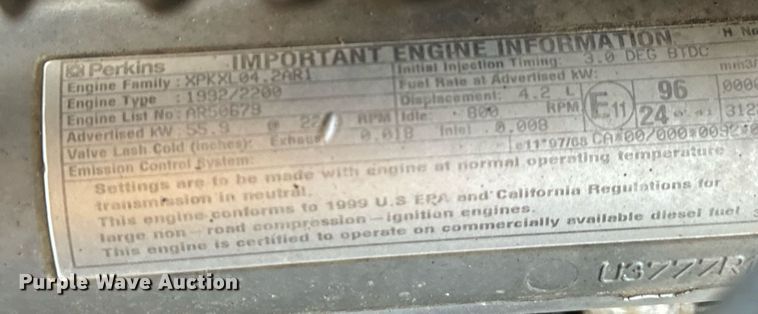 image for item IE9150 1999 JCB 185 skid steer loader