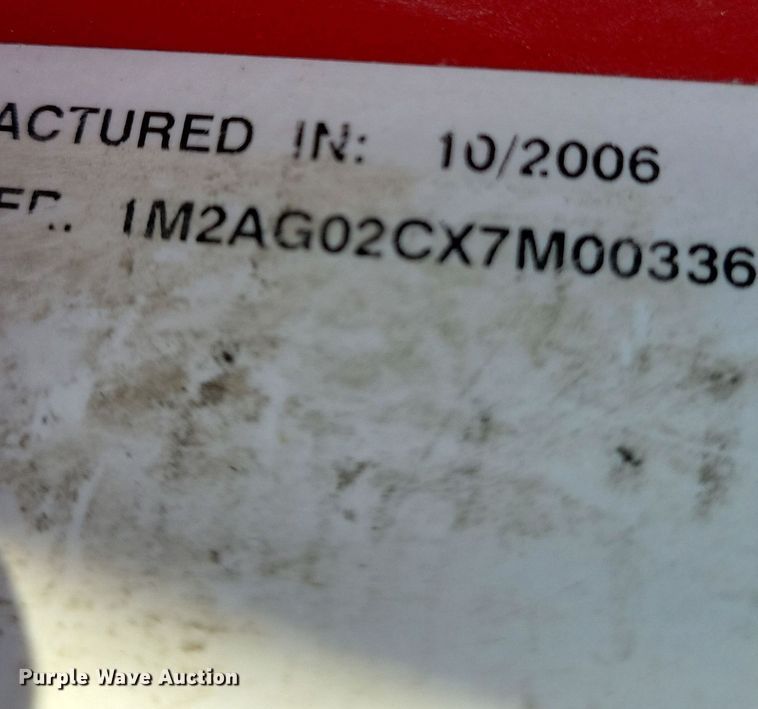 image for item JO9468 2007 Mack Granite CV500 ready mix truck