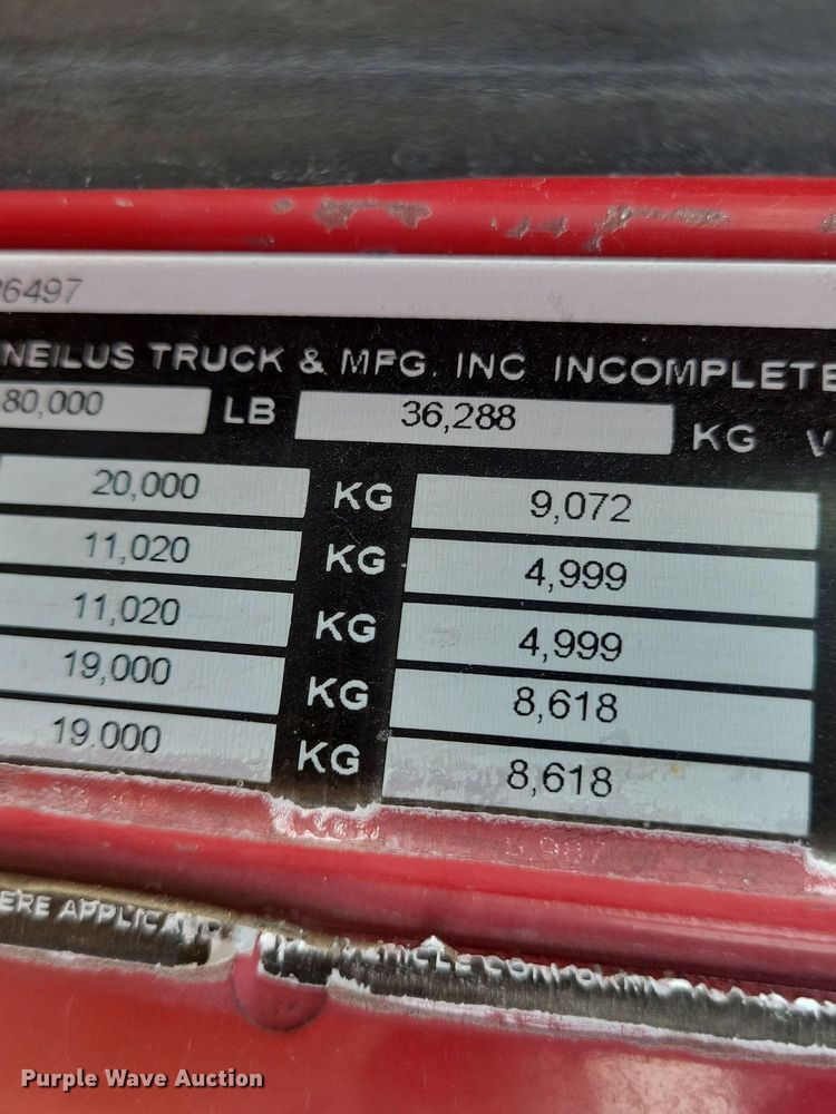 image for item JO9468 2007 Mack Granite CV500 ready mix truck