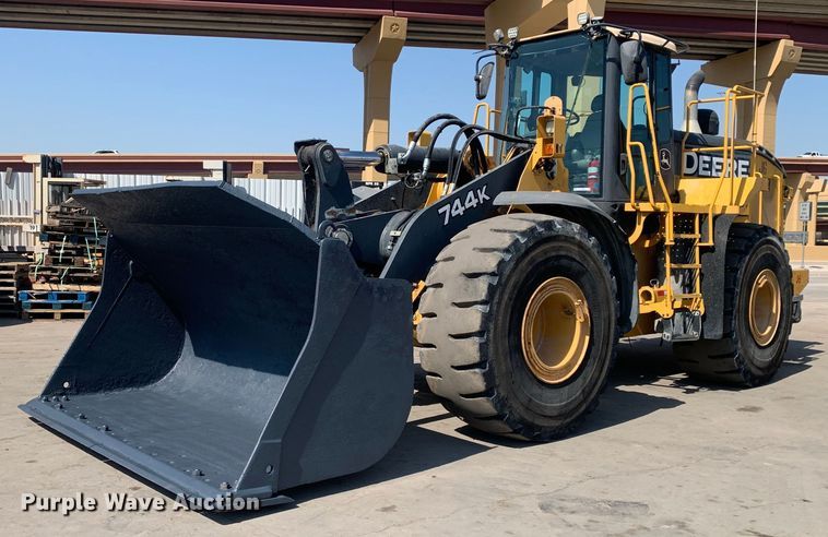 image for item JT9685 2012 John Deere  744K wheel loader