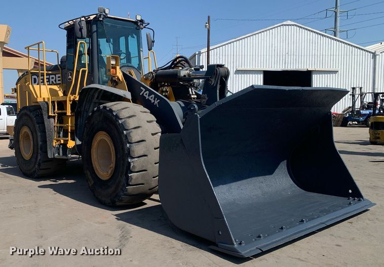 image for item JT9685 2012 John Deere  744K wheel loader