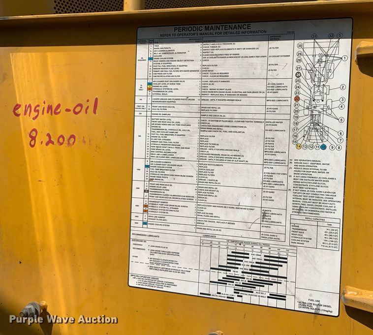 image for item JT9685 2012 John Deere  744K wheel loader