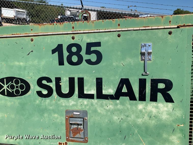 image for item JT9741 1992 Sullair 185DPQ-JD air compressor