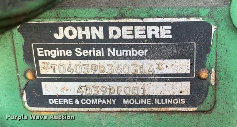 image for item JT9741 1992 Sullair 185DPQ-JD air compressor