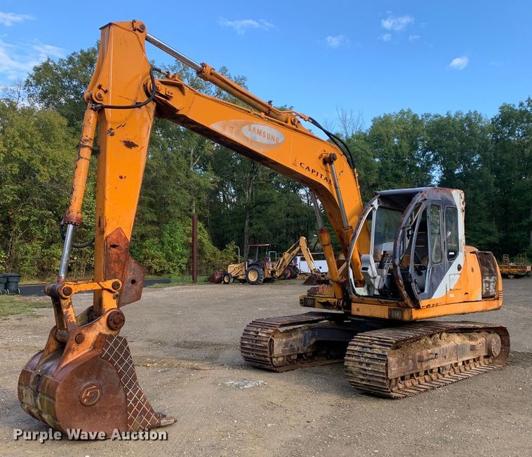 image for item JT9749 1998 Samsung 130 excavator