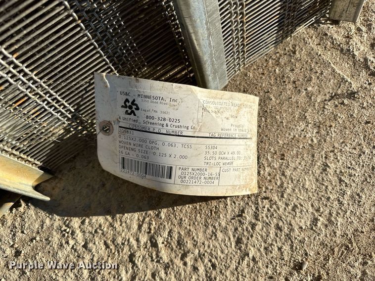 image for item LR9480 (7) screen decks 