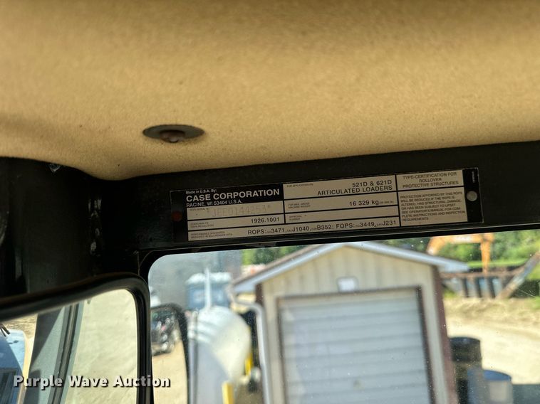 image for item LR9487 2004 Case 621D wheel loader