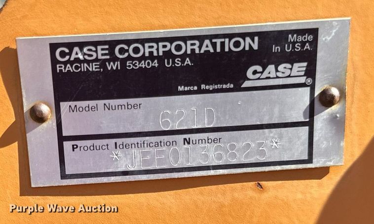 image for item LR9487 2004 Case 621D wheel loader