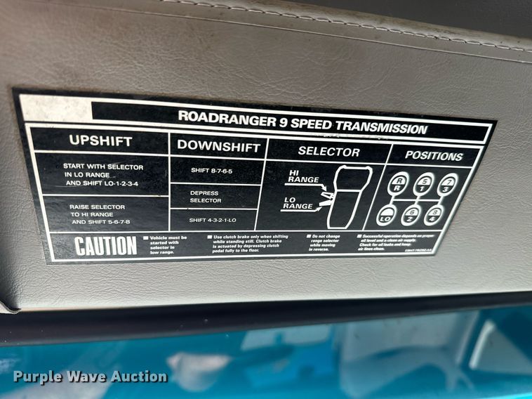 image for item MV9231 1999 Sterling L-Line crane truck