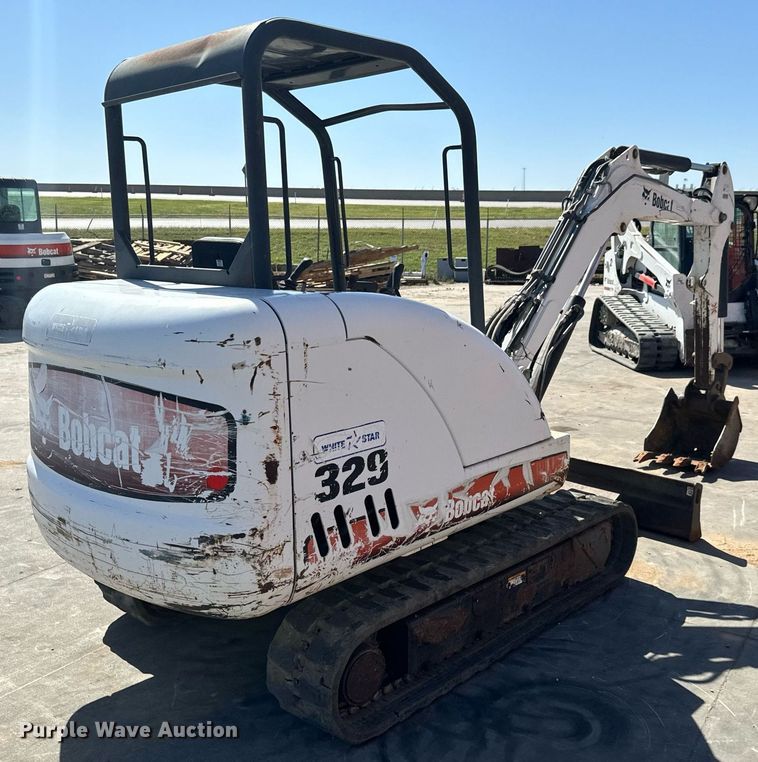image for item MV9267 2008 Bobcat  329G mini excavator