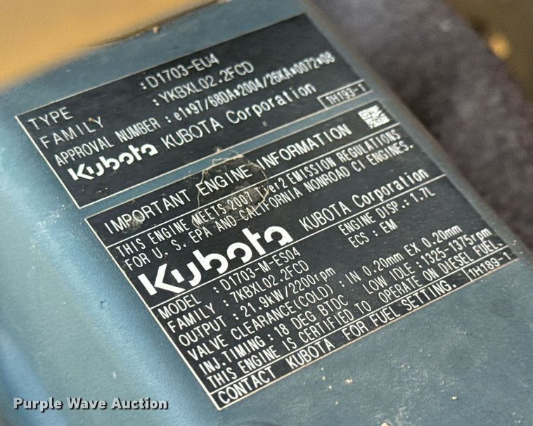 image for item MV9267 2008 Bobcat  329G mini excavator