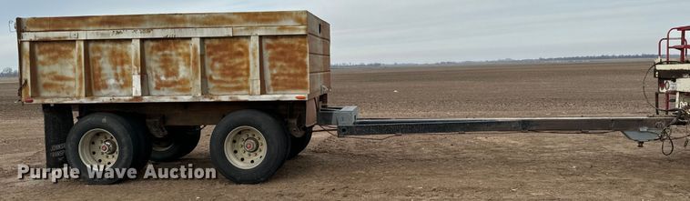 image for item NH9131 1989 Shop built end dump pup trailer