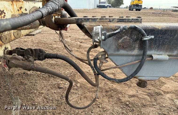 image for item NH9131 1989 Shop built end dump pup trailer