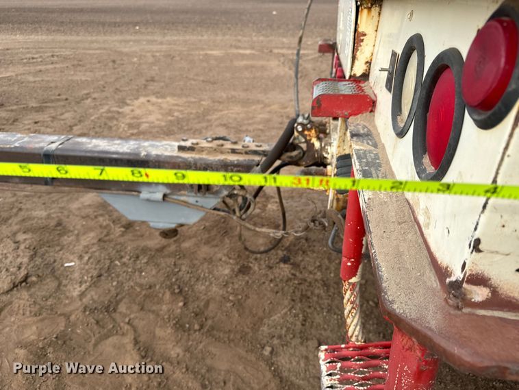 image for item NH9131 1989 Shop built end dump pup trailer