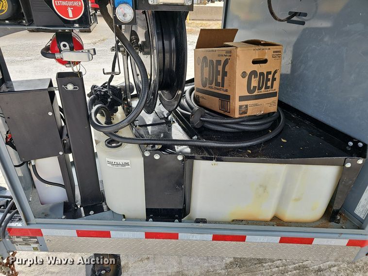 image for item NX9203 2022 Thunder Creek Equipment  FST990 fuel trailer