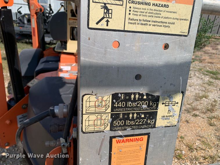 image for item NX9210 2017 JLG T350 boom lift